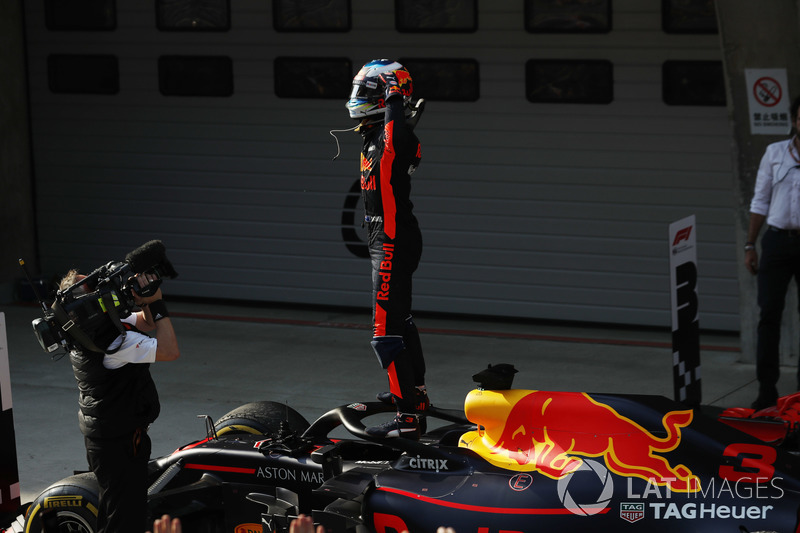 Le vainqueur Daniel Ricciardo, Red Bull Racing