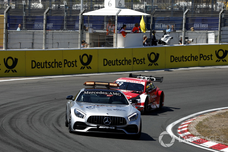 Safety car on track