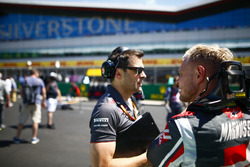 Kevin Magnussen, Haas F1 Team, on the grid
