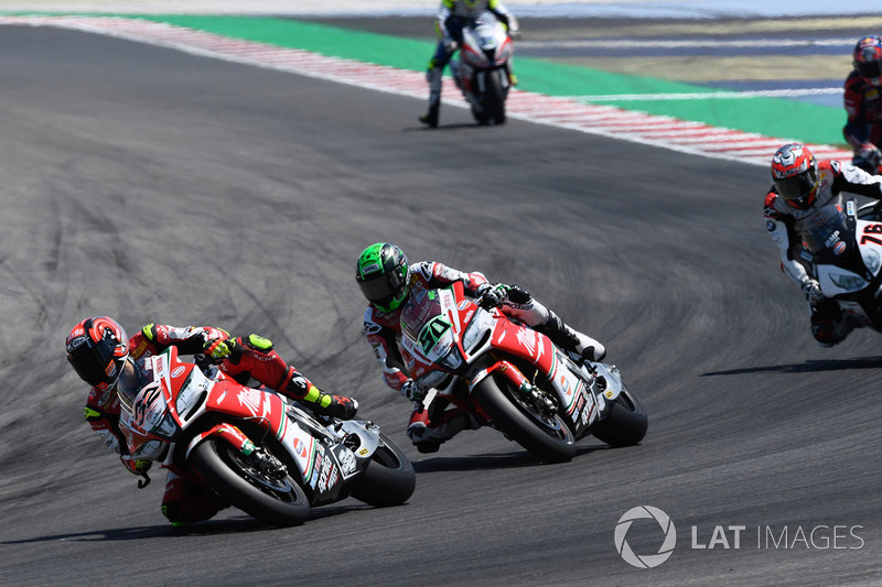 Lorenzo Savadori, Milwaukee Aprilia, Eugene Laverty, Milwaukee Aprilia