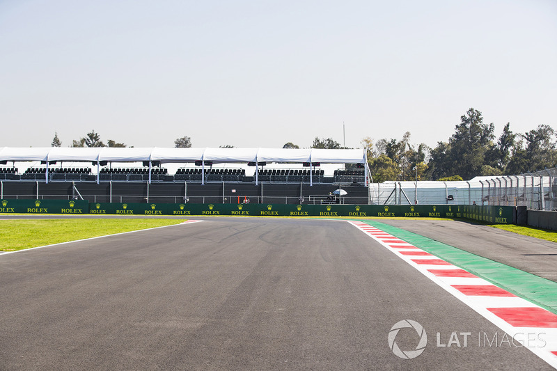 Detalle del circuito del Autódromo Hermanos Rodríguez