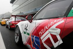 Porsche 911 GT3 Cup sulla pitlane