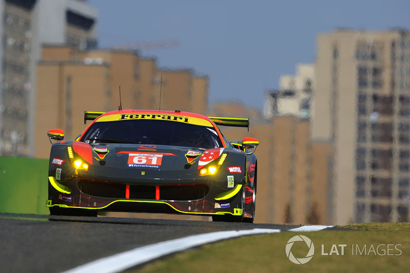 #61 Clearwater Racing Ferrari 488 GTE: Weng Sun Mok, Keita Sawa, Matt Griffin