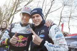 Sébastien Ogier, M-Sport, et Ott Tänak, M-Sport