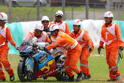 Álex Márquez après sa chute