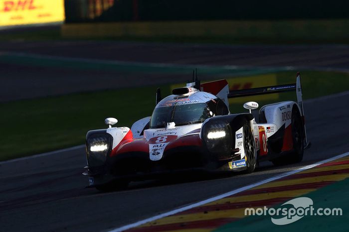 #8 Toyota Gazoo Racing Toyota TS050: Sébastien Buemi, Kazuki Nakajima, Fernando Alonso