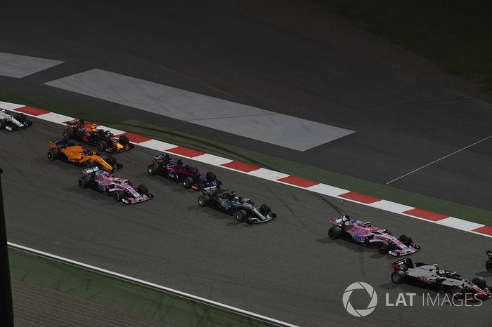 La partenza della gara