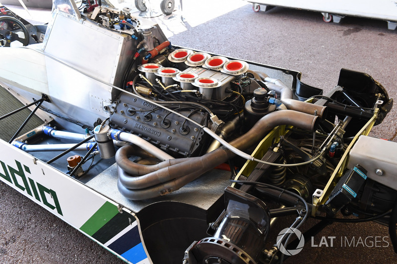 Williams FW08 and Cosworth DFY engine