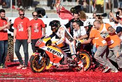 Campeón del mundo Marc Márquez, Repsol Honda Team celebra