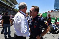 Президент Renault Sport F1 Жером Столл и руководитель Red Bull Racing Кристиан Хорнер