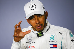 Lewis Hamilton, Mercedes AMG F1, 1st position, in the Press Conference