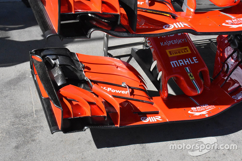 Переднее антикрыло Ferrari SF71H