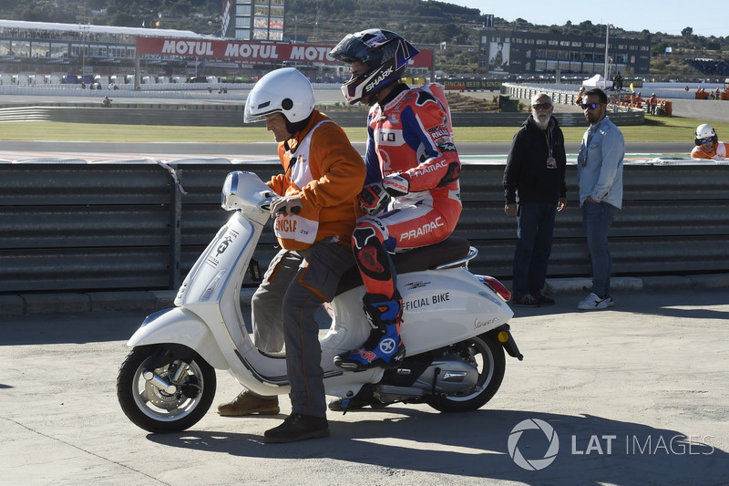 Scott Redding, Pramac Racing after the crash