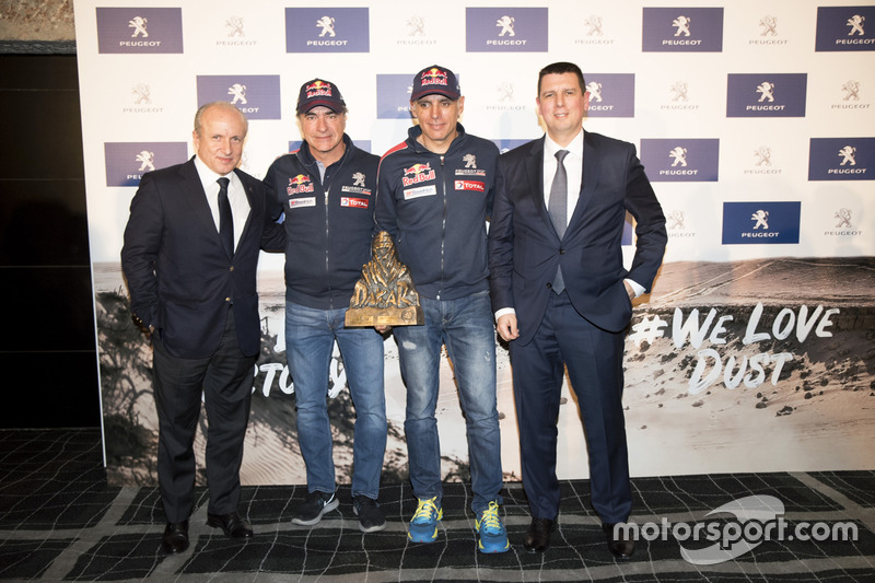 Carlos Sainz, Lucas Cruz, Peugeot Sport