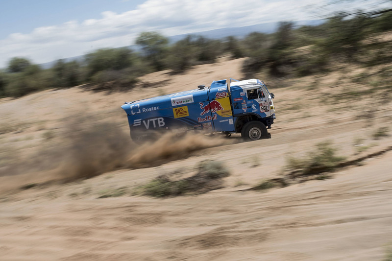 #502 Team Kamaz Master: Dmitry Sotnikov, Ruslan Akhmadeev, Ilnur Mustafin