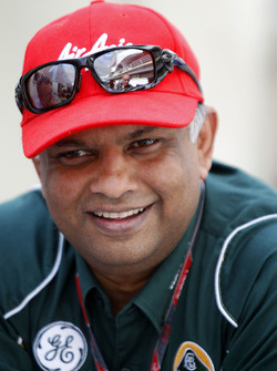 Tony Fernandes, directeur d'équipe, Team Lotus