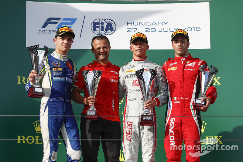 Accroché par Sette Câmara au dernier tour, Antonio Fuoco complétait néanmoins le podium