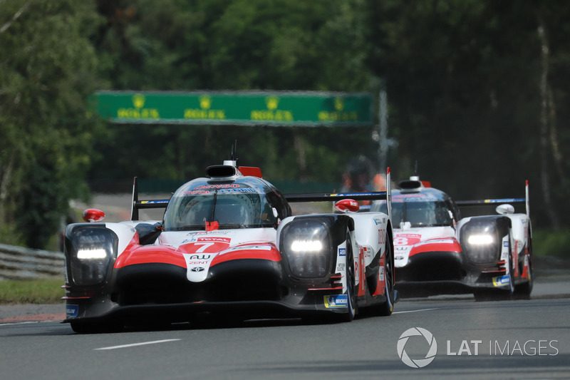 #7 Toyota Gazoo Racing Toyota TS050: Mike Conway, Kamui Kobayashi, Jose Maria Lopez