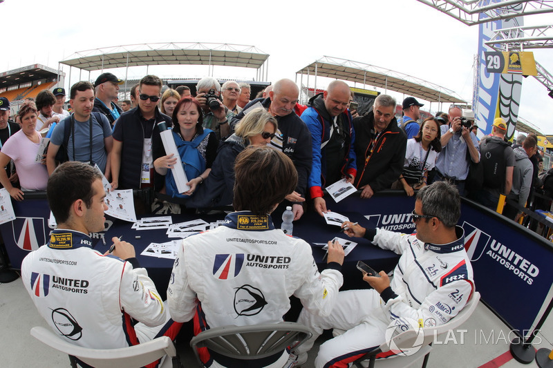#32 United Autosports Ligier JSP217 Gibson: Huge de Sadeleer, Will Owen, Juan Pablo Montoya