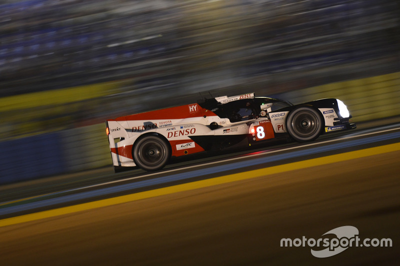 #8 Toyota Gazoo Racing Toyota TS050: Sébastien Buemi, Kazuki Nakajima, Fernando Alonso