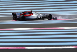Charles Leclerc, Sauber C37, spint