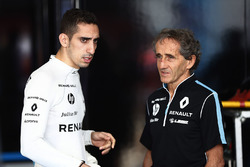 Sébastien Buemi, Renault e.Dams, Alain Prost, Senior Team Manager, Renault e.Dams