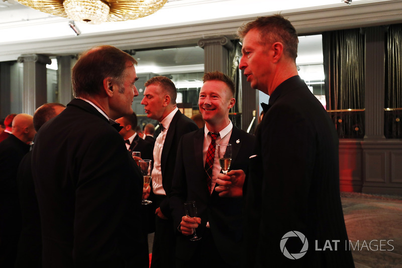 Dick Bennetts talks to Matt Neal and Gordon Shedden