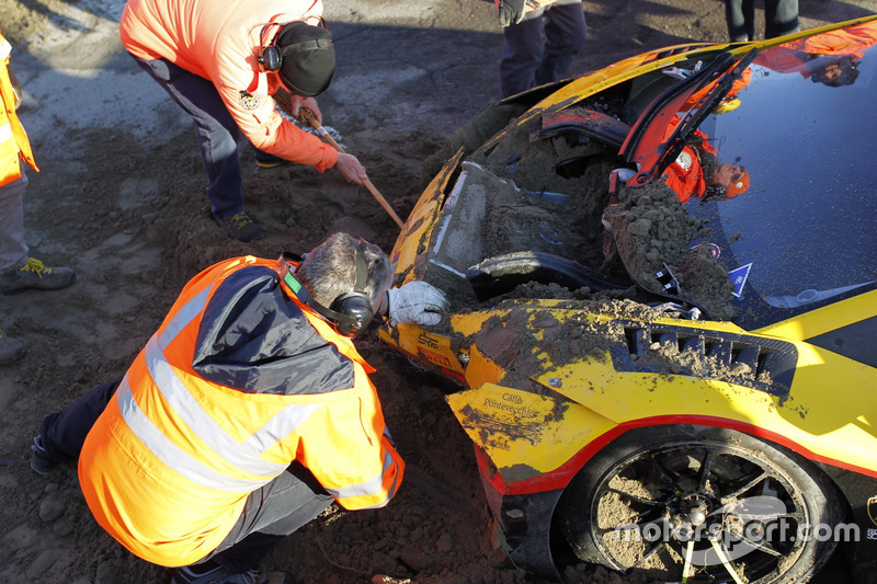 Incidente di Andrea Palma, Lamborghini Huracan ST