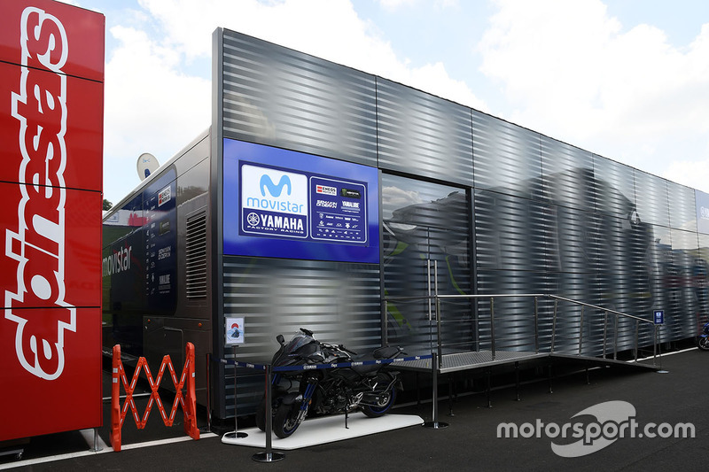 Yamaha Factory Racing motorhome