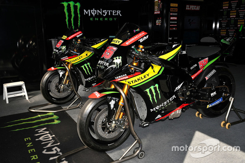 Monster Yamaha Tech 3 bikes
