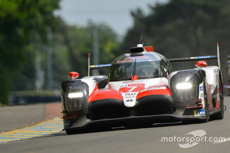 #7 Toyota Gazoo Racing Toyota TS050: Mike Conway, Kamui Kobayashi, Jose Maria Lopez, Fernando Alonso