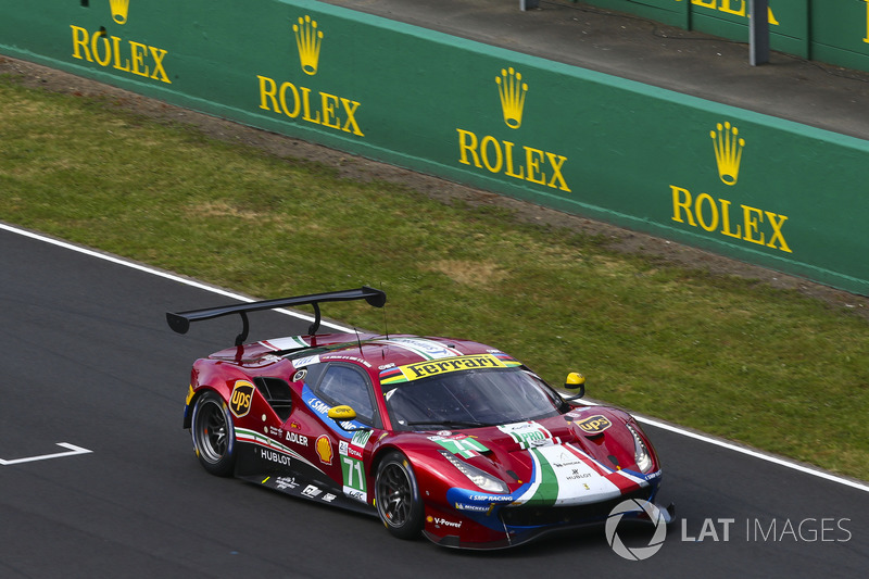 #71 AF Corse Ferrari 488 GTE EVO: Davide Rigon, Sam Bird, Miguel Molina