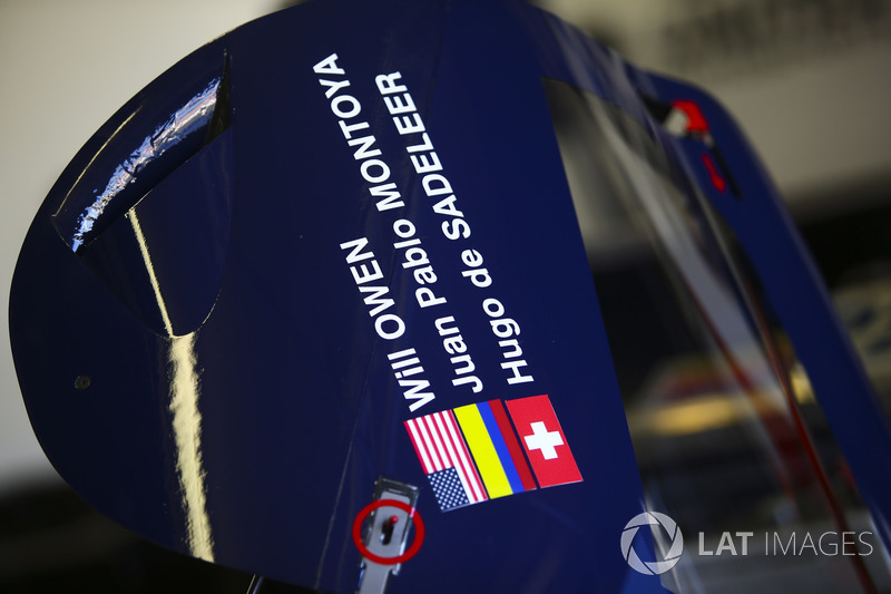 #32 United Autosports Ligier JSP217 Gibson: Huge de Sadeleer, Will Owen, Juan Pablo Montoya