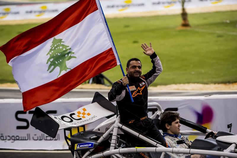 Mansour Chebli and Karl Massad of Team Lebanon