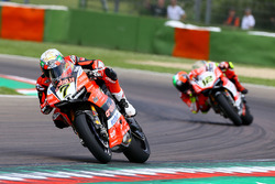 Chaz Davies, Aruba.it Racing-Ducati SBK Team, Michael Ruben Rinaldi, Aruba.it Racing-Ducati SBK Team