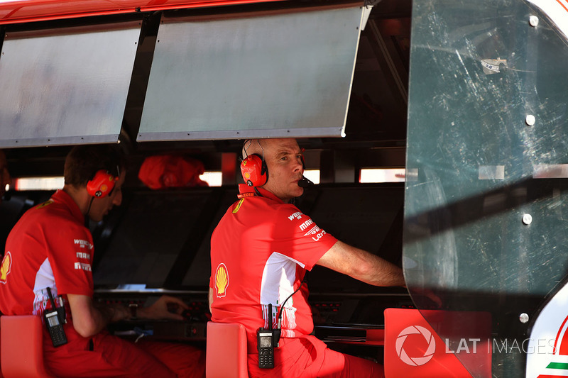 Jock Clear, Capo Ingegnere Ferrari