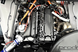 Prodrive GCK Renault Megane RS engine detail