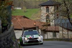 Umberto Scandola, Guido D'Amore, Skoda Fabia R5, Skoda Motorsport Italia