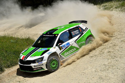 Umberto Scandola, Guido D'Amore, Skoda Fabia R5, Skoda Motorsport Italia