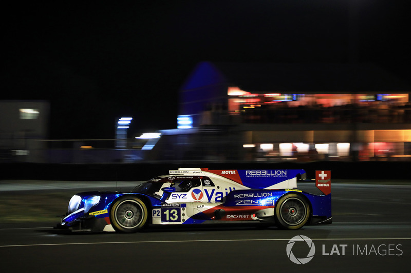 #13 Vaillante Rebellion Racing Oreca 07 Gibson: Mathias Beche, David Heinemeier Hansson, Nelson Piquet Jr.