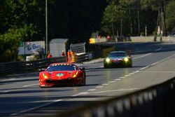 #82 Risi Competizione Ferrari 488 GTE: Toni Vilander, Giancarlo Fisichella, Pierre Kaffer