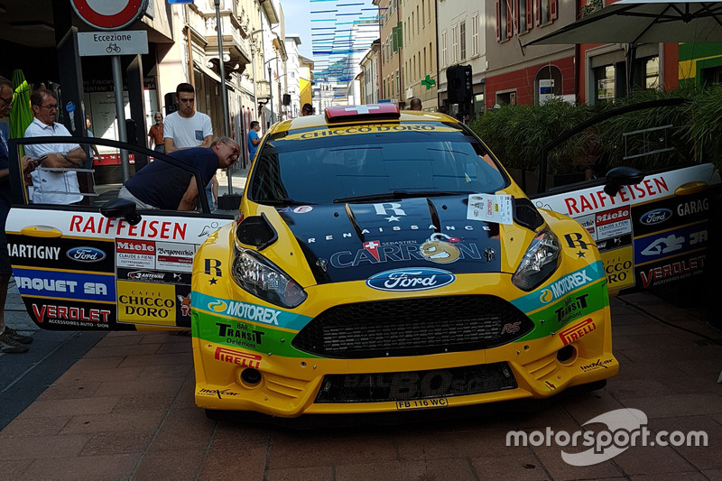 Sèbastien Carron, Vincent Landais, Ford Fiesta R5, D-Max Swiss