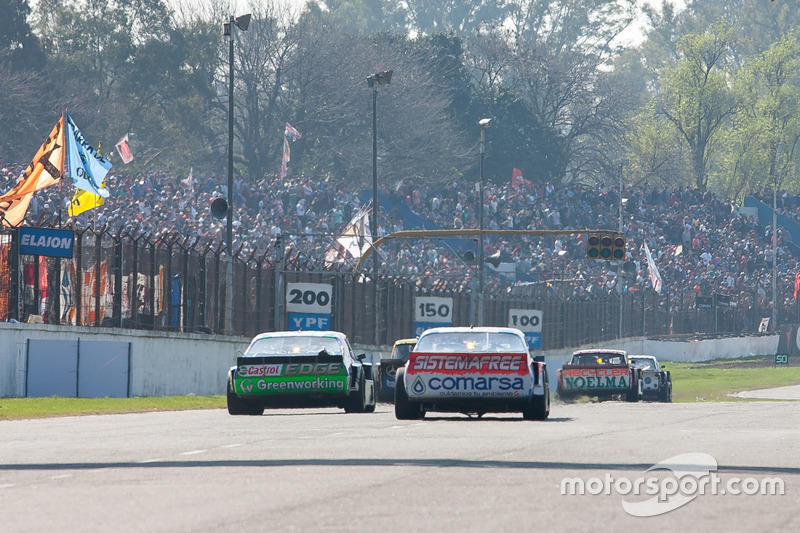 Camilo Echevarria, German Todino, Diego Azar, Alifraco Sport Chevrolet, Gaston Mazzacane, Daniel Nefa, Coiro Dole Racing Chevrolet