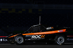Gabby Chaves driving the ROC Car