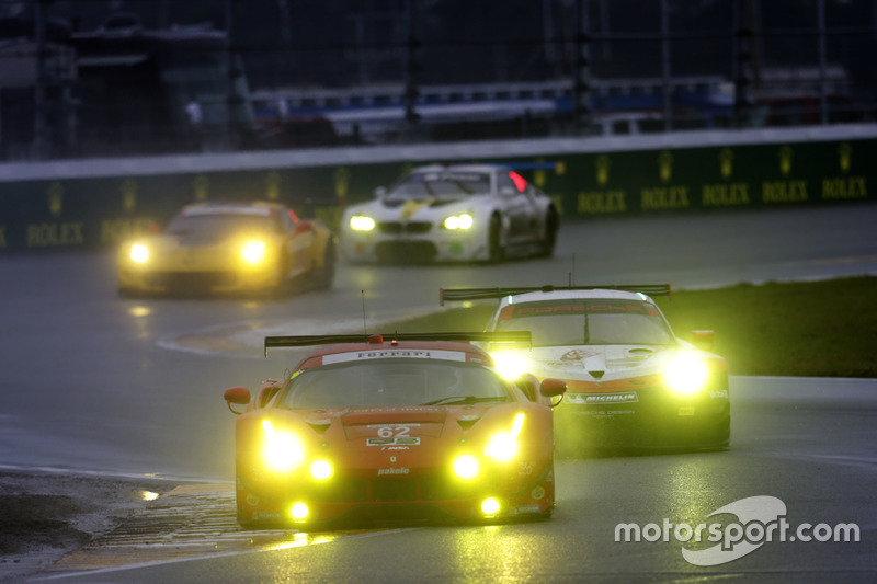 #62 Risi Competizione Ferrari 488 GTE: Toni Vilander, Giancarlo Fisichella, James Calado