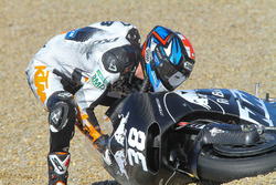 Bradley Smith, Red Bull KTM Factory Racing, accidente