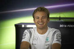 Nico Rosberg, Mercedes AMG F1 during the press conference