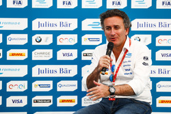 Alejandro Agag, CEO Formula E nella conferenza stampa