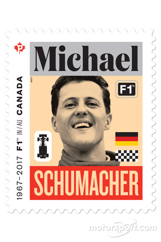 Sello de Correo de Michael Schumacher