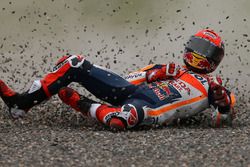 Marc Marquez, Repsol Honda Team, crash